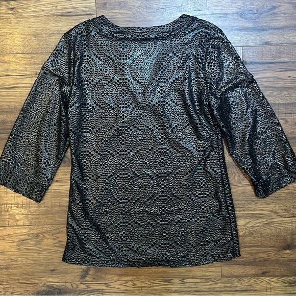 Peck & Peck Blouse Size Large - Picture 2 of 9